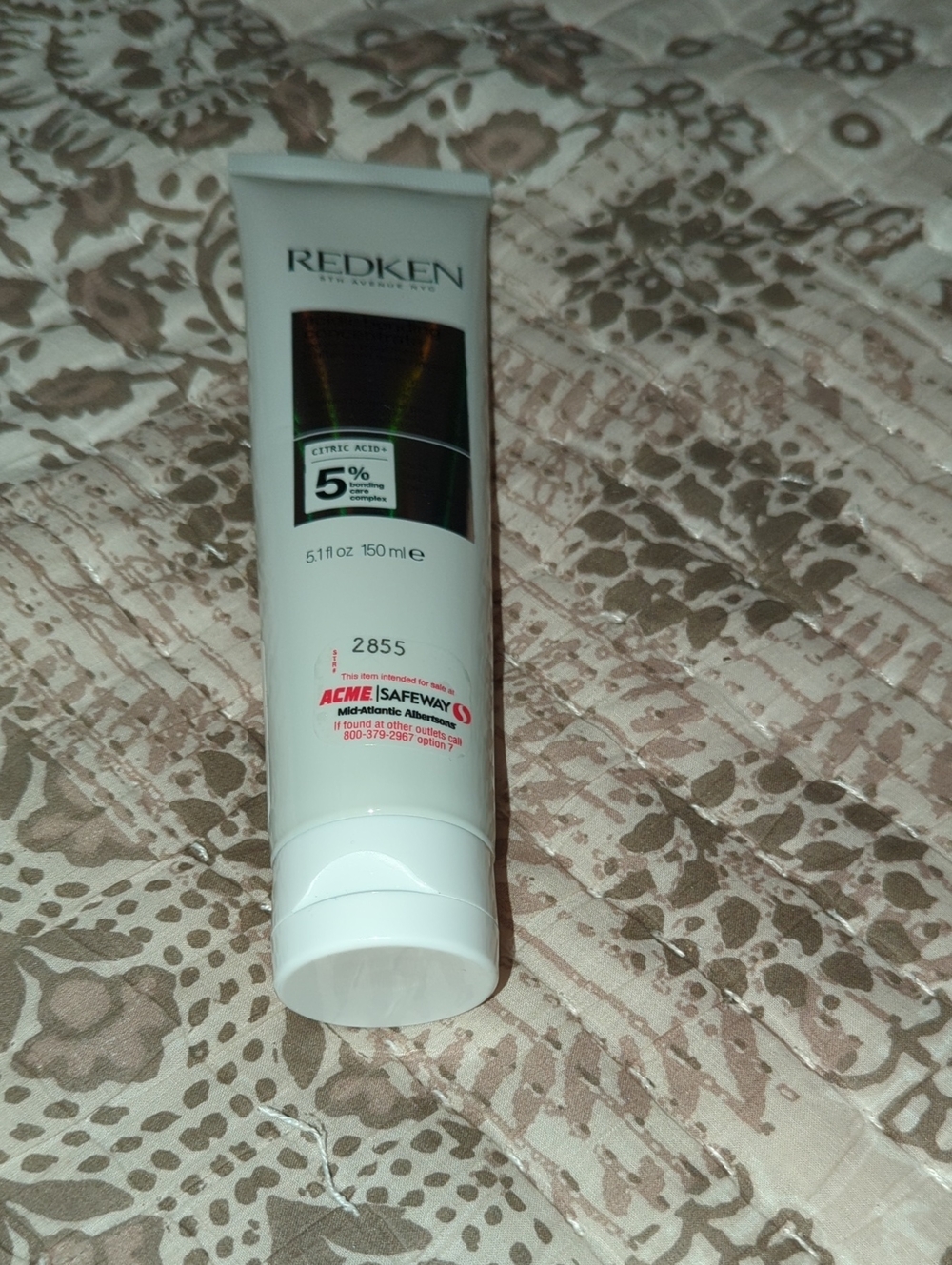 Redken White Scalp Treatment Tube with 5% Citric Acid